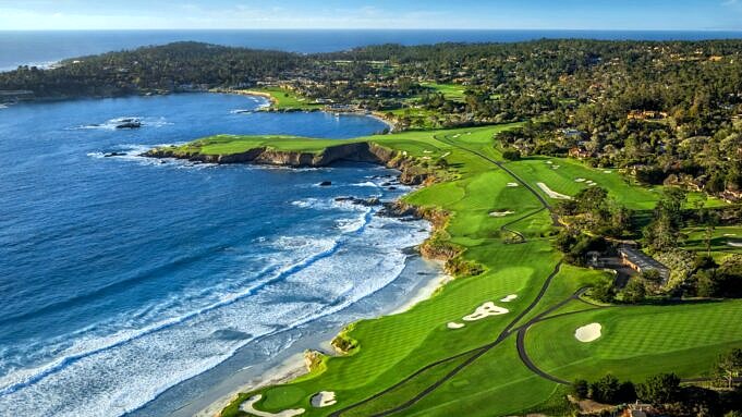 Pebble Beach Golf Links. CA