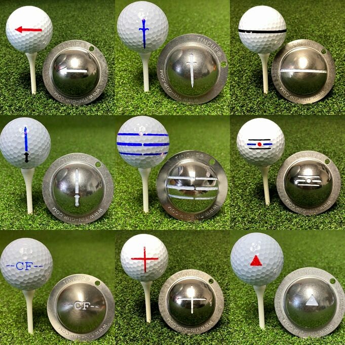Tin Cup Ball Marker